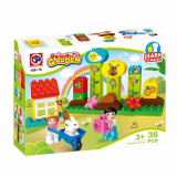KIDS HOME TOYS Конструктор "Приключение в саду" (36 деталей)