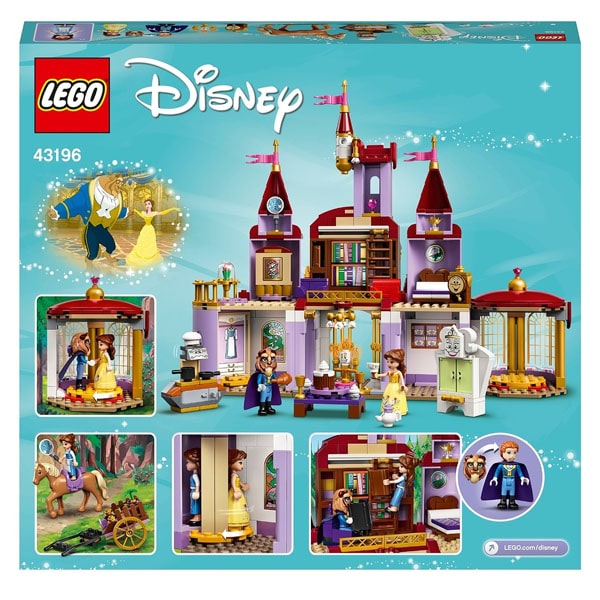 LEGO Disney Princess Конструктор "Замок Белль и Чудовища", 505 деталей