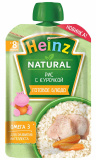 Heinz Пюре "Рис с курочкой", с 8 месяцев, 90 г