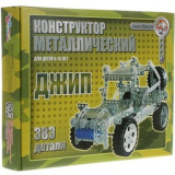 Десятое королевство Конструктор металлический "Джип" 383 элементов