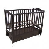 Bambini Moretti Кроватка детская Вави универсальный маятник  / цвет темный матовый