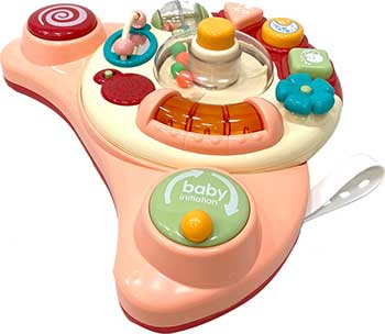 Развивающий игровой центр Everflo Little DJ  HS0438203 pink 