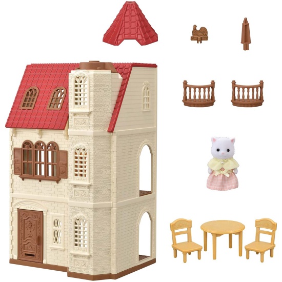 Sylvanian Families Набор "Трехэтажный дом с флюгером"
