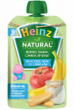 Heinz Пюре "Яблоко-банан-печенье-сливки", с 6 месяцев, 90 г