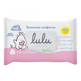 "LULU" Влажные салфетки детские смягчающие с Д-пантенолом, 64 шт.