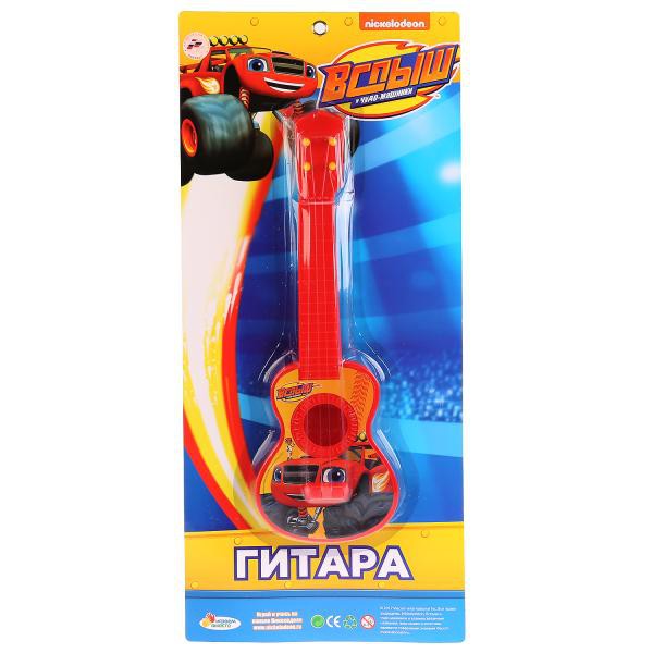 Играем вместе Музыкальная игрушка Детская гитара Вспыш 256798 / цвет красный