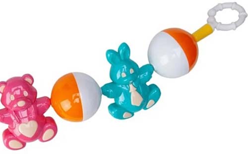 Погремушка-подвеска на коляску "Лесная сказка"