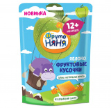 Фрутоняня Фруктовые кусочки из яблока