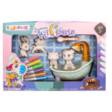 Qunxing Toys Набор для творчества Раскрась питомца / разноцветный