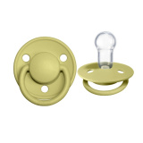BIBS Соска-пустышка De Lux Silicone 0-18 месяцев / цвет Meadow