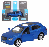 Автопанорама Машинка металлическая Benley Bentayga / цвет синий