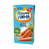 Фрутоняня Нектар 0,2л Морковный с мякотью