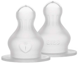 Bibs Силиконовая соска для бутылочки, 2 штуки