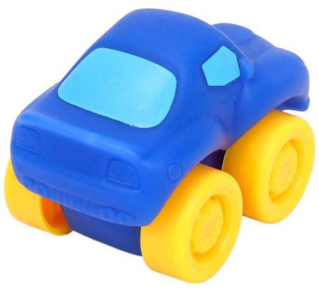 Игрушка для ванны машинка синяя, в пак КАПИТОШКА в кор.360шт