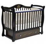 Антел Кровать детская Julia 111 автостенка, универсальный маятник / цвет шоколад