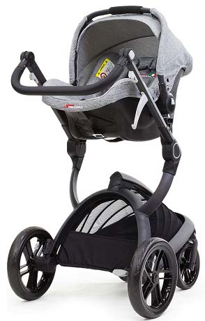 Skillmax Прогулочная коляска с автокреслом G1609A / цвет grey (серый)