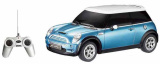 Rastar Машина на радиоуправлении Minicooper S, 1:18 / цвет синий