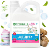 Synergetic Гель для стирки детского белья, 2.75 л / цвет белый, голубой