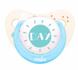 Mepsi Соска-пустышка латексная ортодонтическая "Day", от 6 месяцев