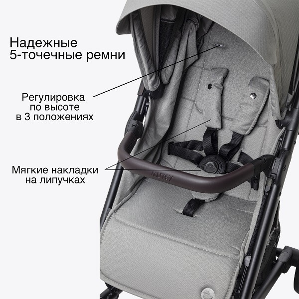 Mutsy Прогулочная коляска Nexo / цвет Moss grey (серый)