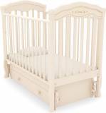 Гандылян Детская кроватка "Шарлотта" Люкс маятник универсальный / цвет слоновая кость