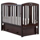 Гандылян Кровать детская "Диана" маятник универсальный / цвет  махагон