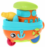 Жирафики Заводная игрушка-каталка "Кораблик"