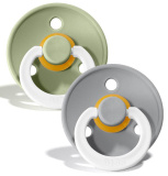 Bibs Набор пустышек Colour, 0-6 месяцев: Sage Glow/Cloud Glow