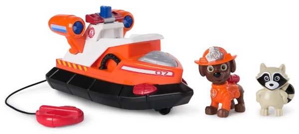 Paw Patrol Набор Щенячий патруль Пожарные спасатели машинка с фигуркой Зума, 18 см
