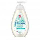 Johnsons® детский шампунь и пенка для мытья и купания нежность хлопка, 300 мл