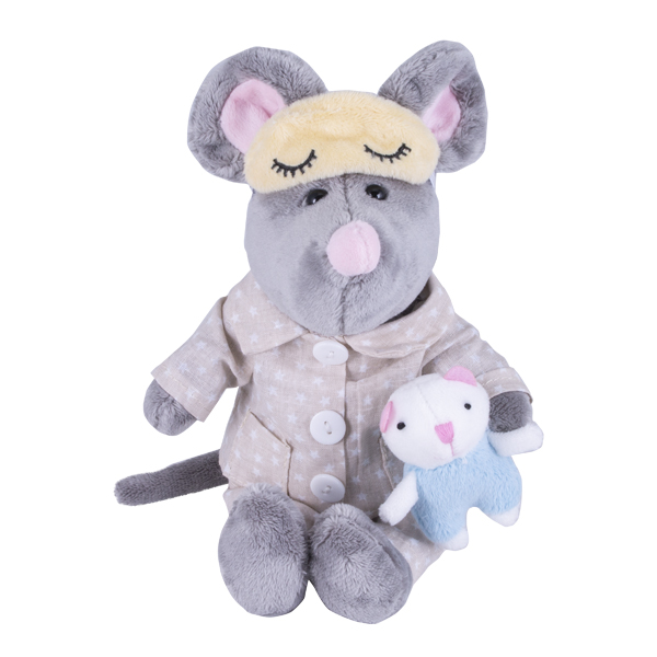 Softoy Игрушка Мышь в пижаме, 26 см S886/15