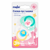 MEPSI Соска-пустышка латексная ортодонтическая 0341