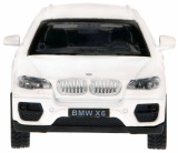 Автопанорама Металлическая машинка BMW X6 / цвет белый