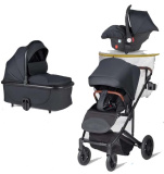 Farfello Коляска 3 в 1 Sola Trio Comfort / цвет черный оникс