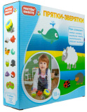 1Toy Настольная игра «Прятки-зверятки»