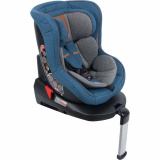 Leader Kids Автокресло 0-18 кг Kioto Isofix, 0-1 гр, цвет / Blue (джинс)
