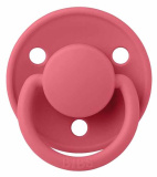 Bibs Пустышка De Lux Latex, 0+ месяцев / цвет Coral (коралловый)