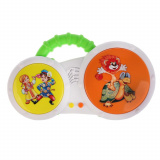 Умка Развивающий барабан "Любимые песни и потешки", со светом