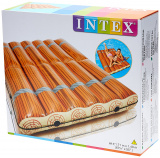 Intex надувной матрас плот 171х140см