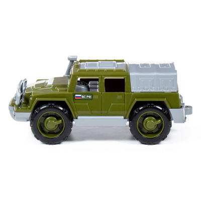 (м)Автомобиль-джип военный "Защитник" №1 (KZ) (в коробке) 69528