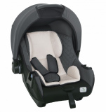 Детское автомобильное кресло First Smart Travel smoky 0+ / серый
