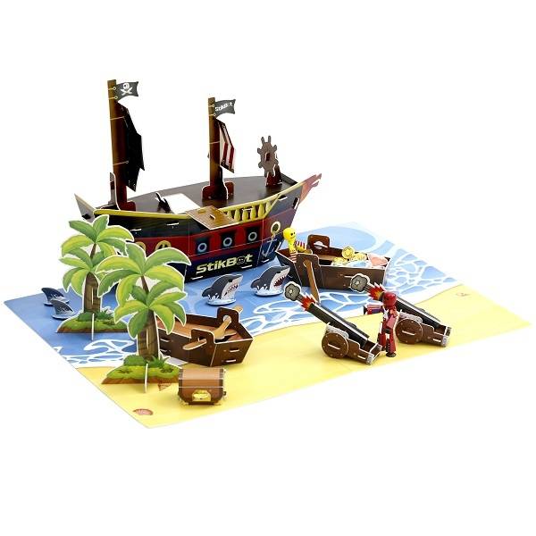 Игрушка Stikbot. Набор Пиратский корабль TST623P