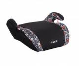 SIGER Детское автомобильное кресло "Мякиш Плюс" / цвет алфавит / 6-12 лет, 22-36 кг, группа 3