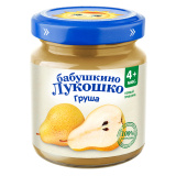 Бабушкино Лукошко Пюре из Груш с 4 мес. 100г
