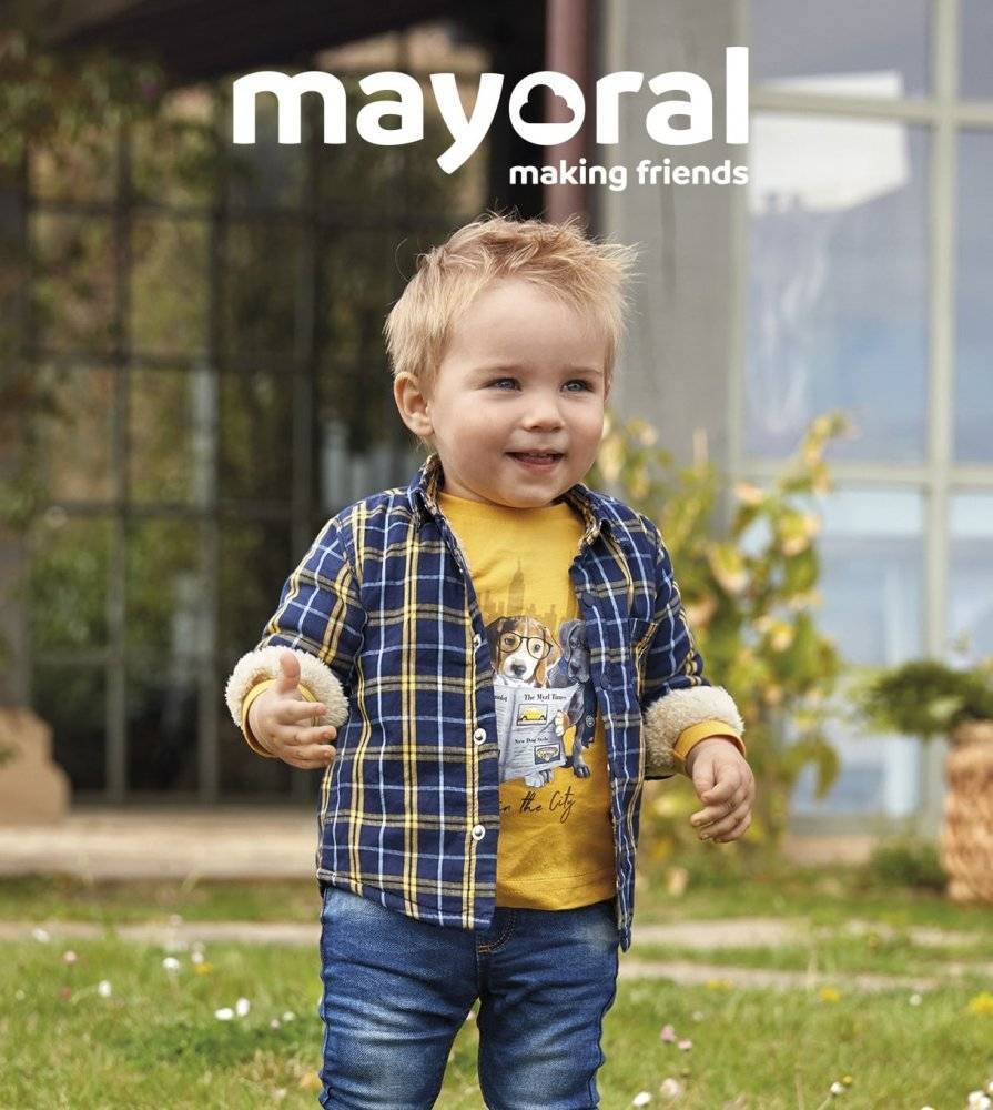 Mayoral детская коллекция одежды осень-зима 2019-2020