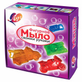 Луч Набор для изготовления мыла "Машины"