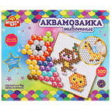 Мульти Арт Набор для детского творчества Аквамозаика. Животные 315236 / разноцветный