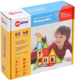 On Time Магнитный конструктор Витражи, 52 детали / разноцветный
