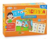 Ranok Настольная игра-логика Мои игрушки 4 в 1