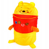 Корзина для игрушек медведь / цвет желтый